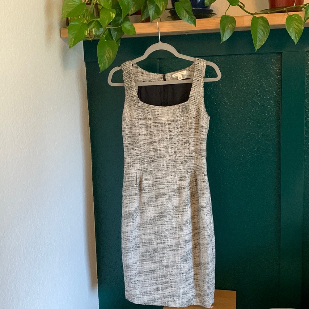 Banana Republic Sleeveless Tweed Dress
